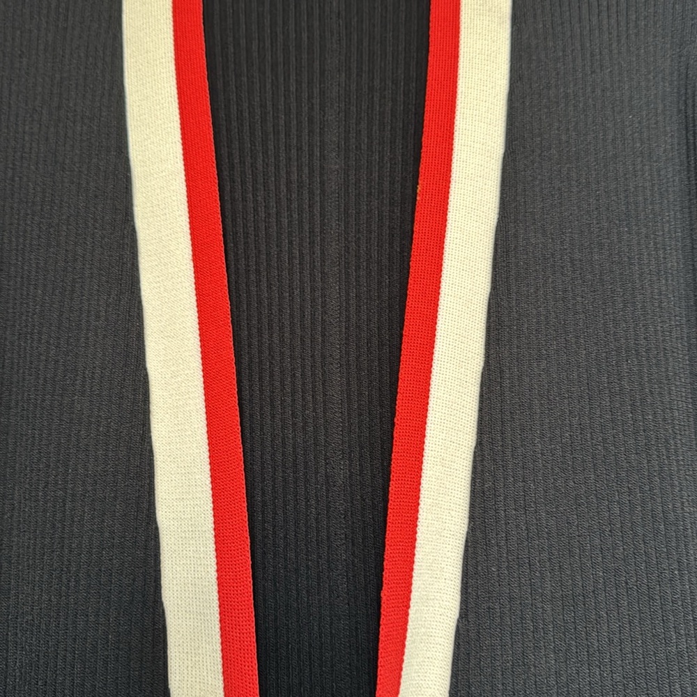 MAJE Ribbed Long Maxi Cardigan - Picture 8 of 11